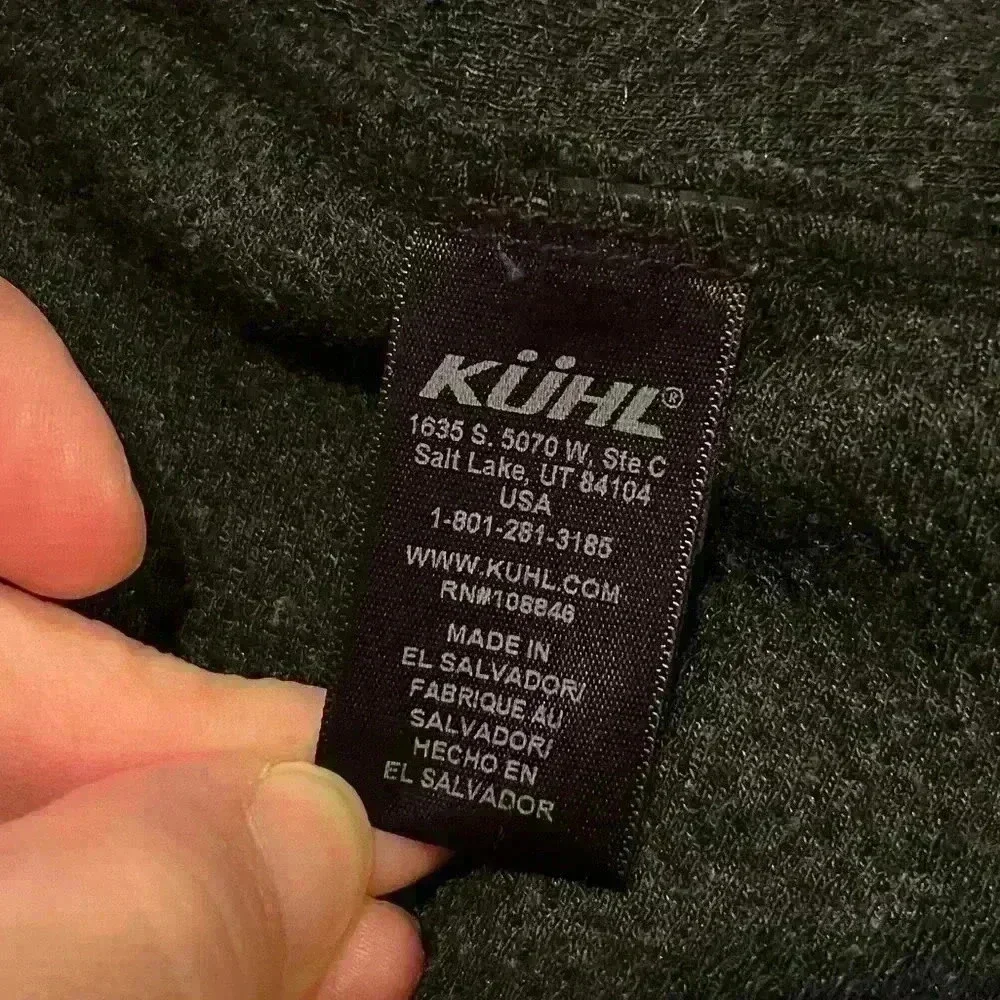 Kuhl Wool Blend Hooded Long Fleece Jacket Women’s size Small